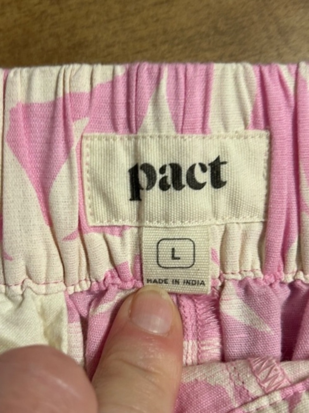 Pact Organic Cotton Linen Canopy 2 Pc Matching Set L Lilac Pink Floral Fairy
O - Picture 12 of 17